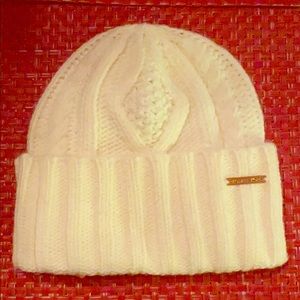 Michael Kors cable cuff beanie